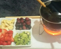 Fondue de chocolate