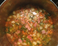 Lentilha com linguiça (receita espanhola)