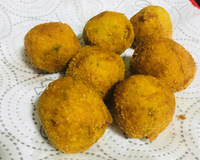 Falso bolinho de bacalhau