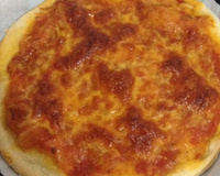 Massa de pizza italiana deliciosa