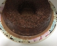 Bolo de chocolate simples