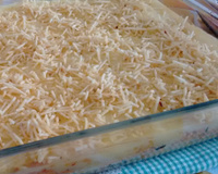 Escondidinho de frango com batata