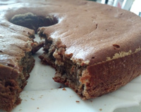 Bolo de banana integral