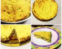 Souflé de espinafre com frango