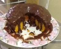 Bolo de Cenoura com Chocolate
