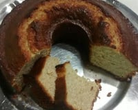 Bolo de banana de liquidificador