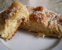 Rosca com creme de leite