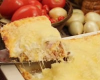 Lasanha de carne moída