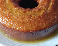 Bolo de laranja inteira