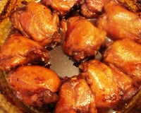 Frango com shoyu e mel