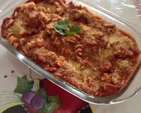 Macarronada ao molho de calabresa