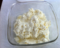 Queijo cottage caseiro