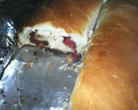 Pão caseiro sem ovos