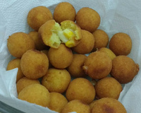Croquete de milho verde
