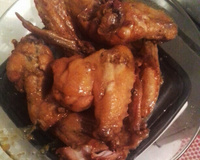 Frango dourado no açúcar e na pressão