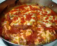 Coxa de frango à parmegiana