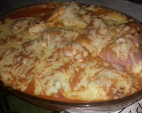 Macarronada de carne moída