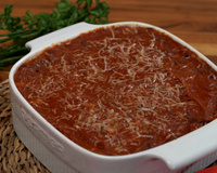 Picadinho na travessa