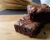 Brownie de chocolate na air fryer