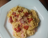 Macarrão na panela de pressão