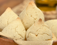 Coxinha de pão de queijo