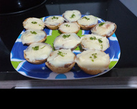 Tortinha de limão com brigadeiro