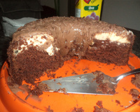 Bolo bomba de chocolate