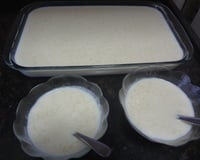 Arroz doce na panela de pressão