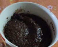 Bolo de caneca sem fermento