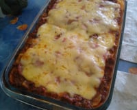 Lasanha a bolonhesa - super prática