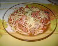 Macarronada à calabresa