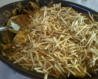 Frango ao molho de abóbora cabocha e requeijão