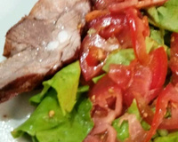 Costela suína ao molho barbecue