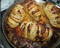 Batata assada com bacon