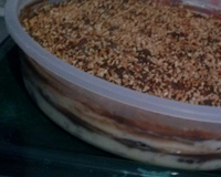 Pavê brasileirinho com brigadeiro