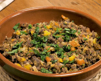 Paçoca de carne de sol da Cleo