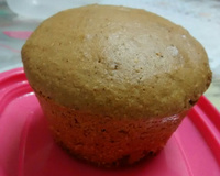 Cupcake integral de pasta de amendoim