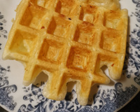Pão de queijo de sanduicheira