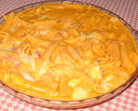 Macarrão na panela de pressão