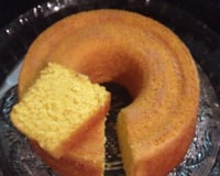 Bolo de milho de lata no liquidificador