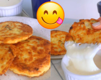 Panqueca de batata pra variar o cardápio: não esqueça de tirar o excesso de líquido no preparo