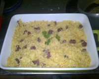 Arroz simples saboroso