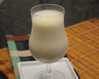 Vitamina de banana light