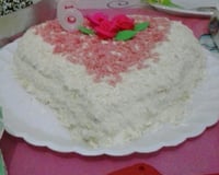 Bolo de leite ninho com chocolate branco