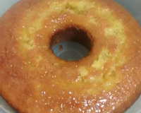 Bolo de laranja molhadinho