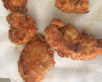 Frango frito crocante e sequinho