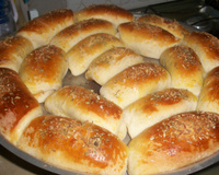 Pão de leite com salsicha