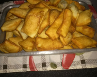 Bolinho com massa de pão