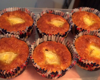 Bolo de banana e aveia