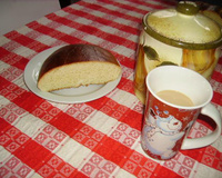 Pão rápido e gostoso